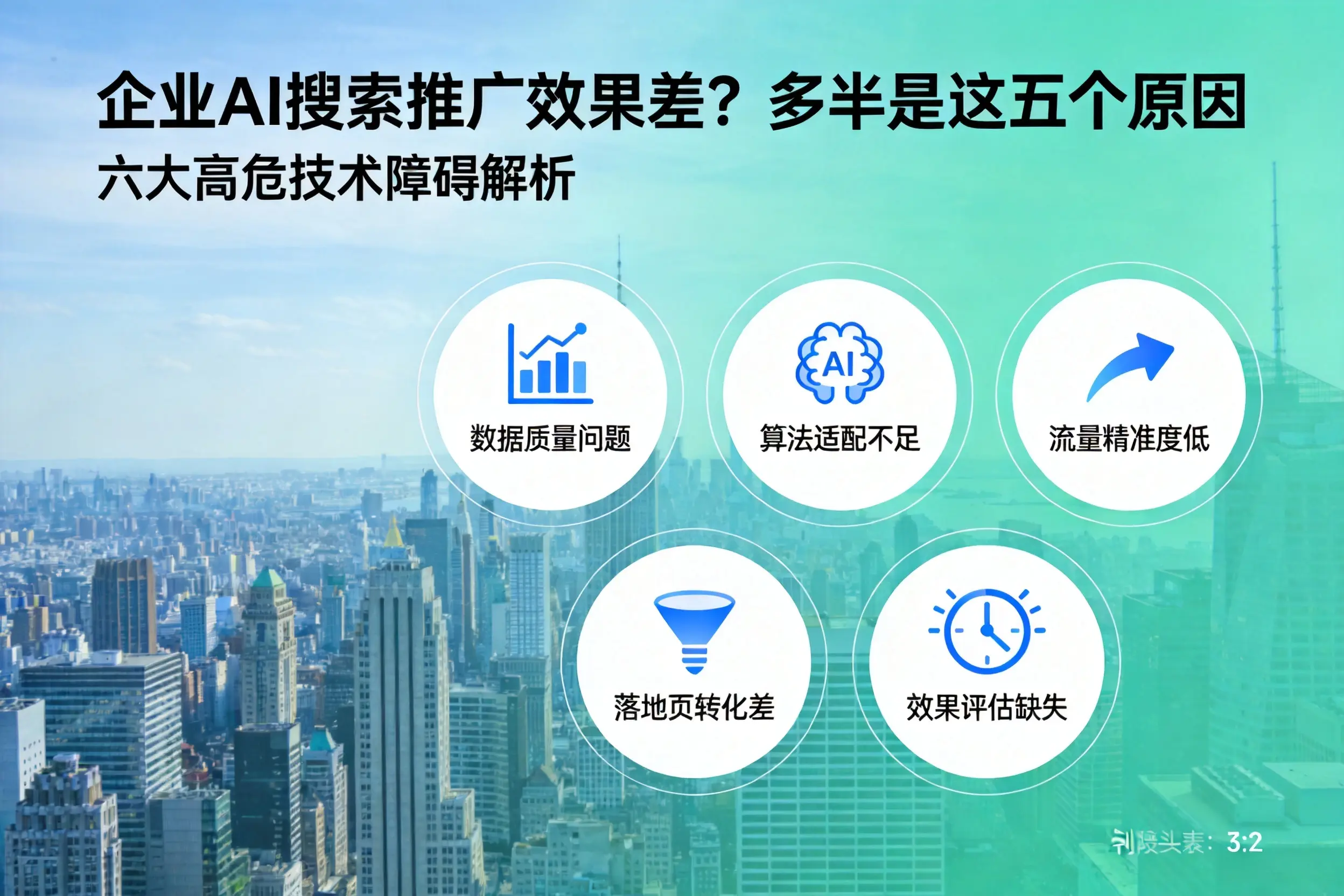 大方企业AI搜索推广效果差？多半是这五个原因